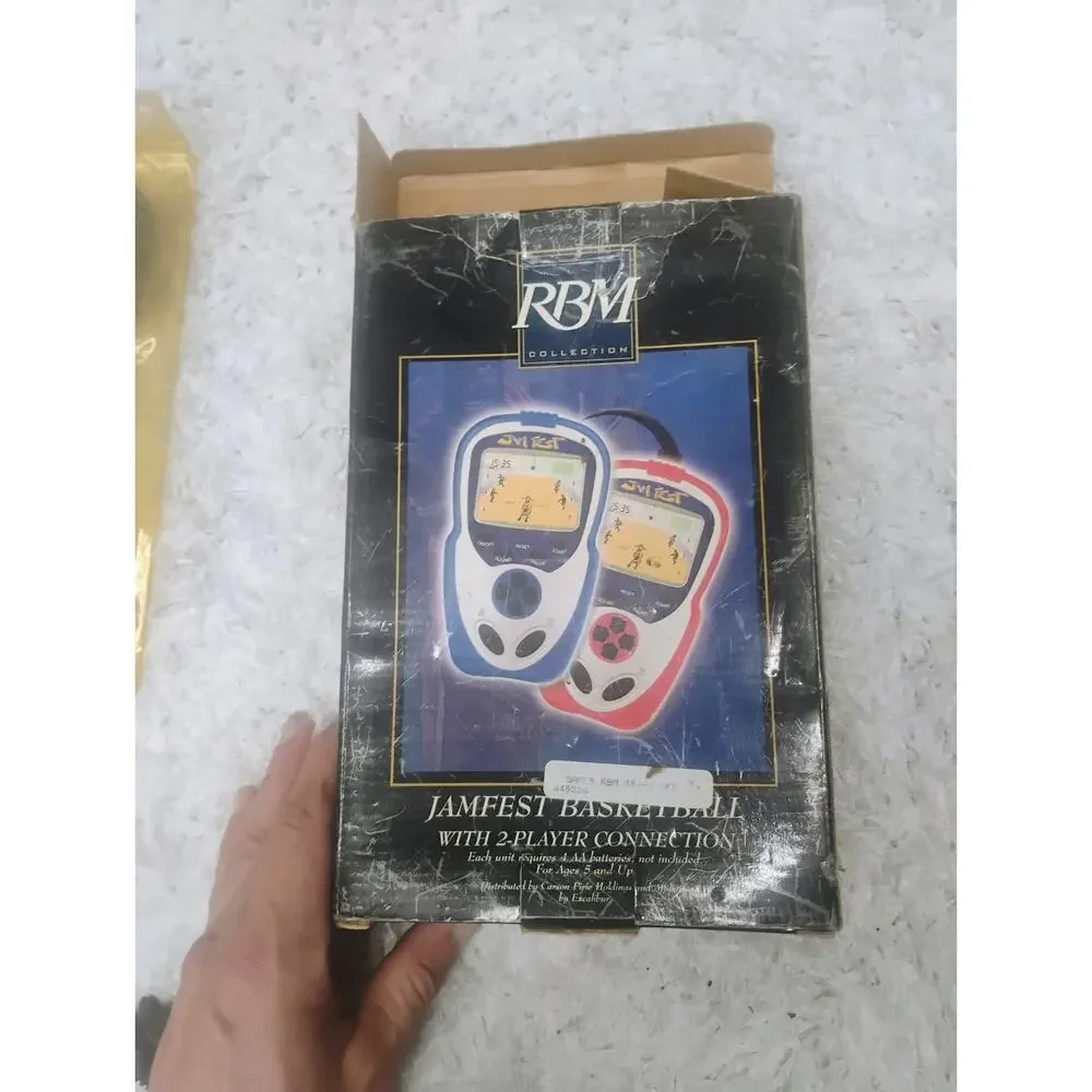 RBM Excalibur Jam Fest Basketball 2 Player Connection New Open Box Sports Hoops
